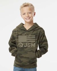Image of Youth Midweight Hooded Sweatshirt-D4