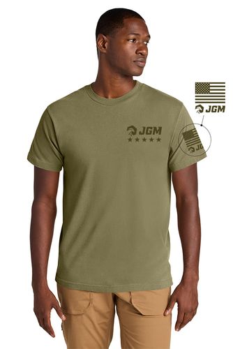 American Apparel Unisex Heavyweight Cotton Dyed Tee-D6 image thumbnail