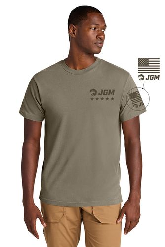 American Apparel Unisex Heavyweight Cotton Dyed Tee-D6 image thumbnail