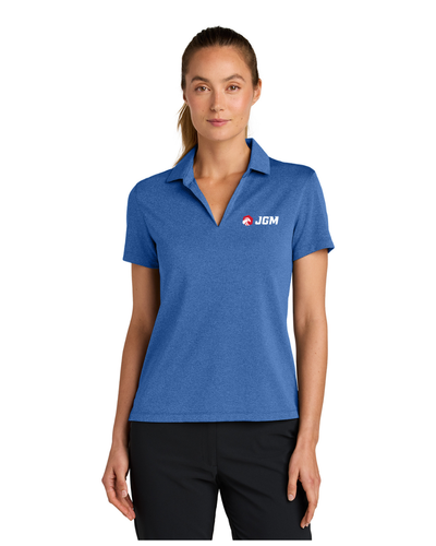 Nike Women’s Dri-FIT Smooth Heather Polo image thumbnail