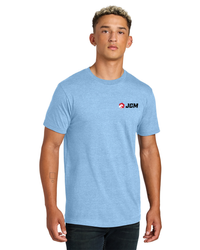 Image of American Apparel® Unisex CVC Tee (Left Chest & Full Back Imprint)