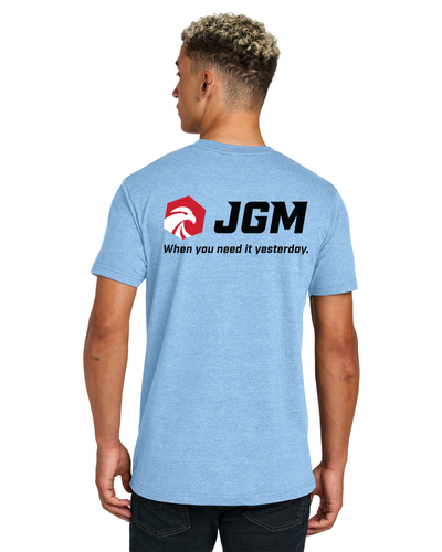 American Apparel® Unisex CVC Tee (Left Chest & Full Back Imprint) image thumbnail