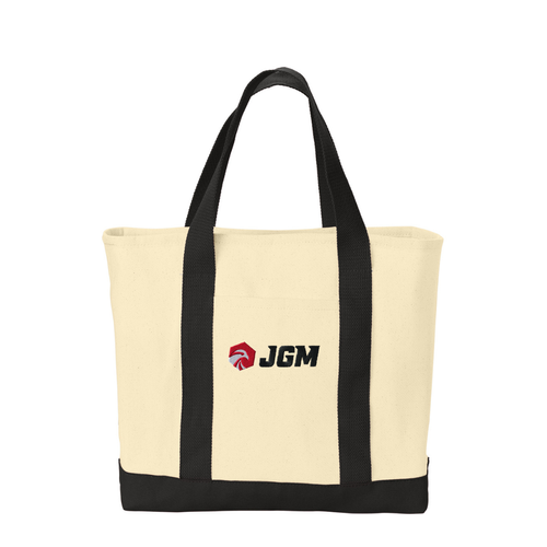 Port Authority® - Ideal Twill Two-Tone Shopping Tote image thumbnail