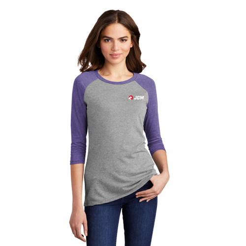 District ® Women’s Perfect Tri ® 3/4-Sleeve Raglan image thumbnail