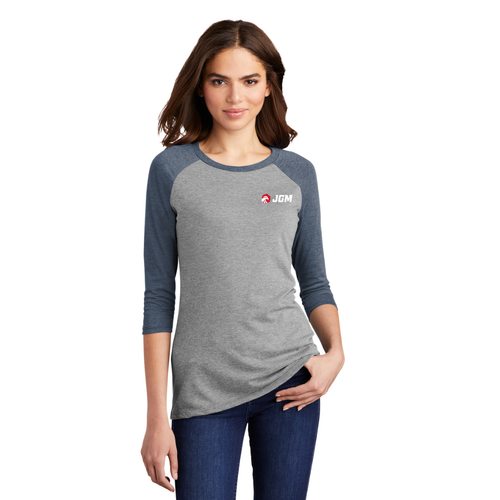 District ® Women’s Perfect Tri ® 3/4-Sleeve Raglan image thumbnail