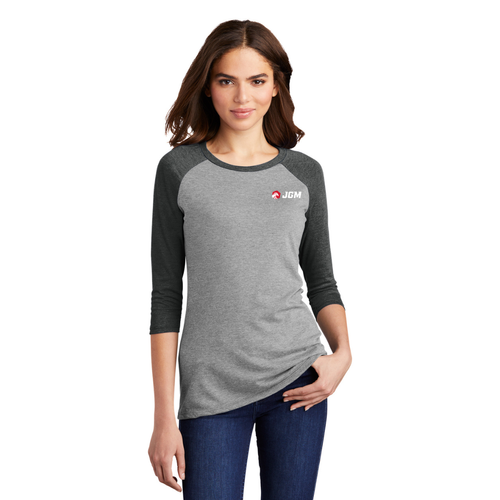 District ® Women’s Perfect Tri ® 3/4-Sleeve Raglan image thumbnail