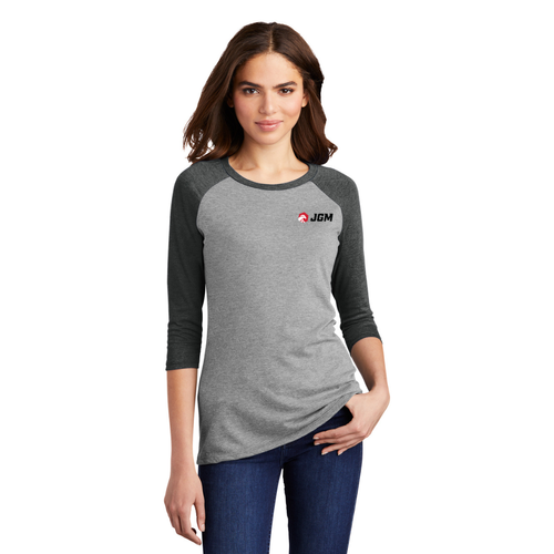District ® Women’s Perfect Tri ® 3/4-Sleeve Raglan image thumbnail