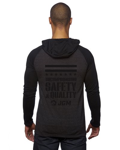 Burnside Adult Raglan Sleeve Hooded T-Shirt-D1 image thumbnail