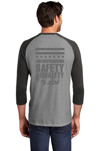 District Perfect Tri 3/4 Sleeve Raglan-D1 image thumbnail