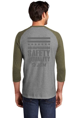 District Perfect Tri 3/4 Sleeve Raglan-D1 image thumbnail