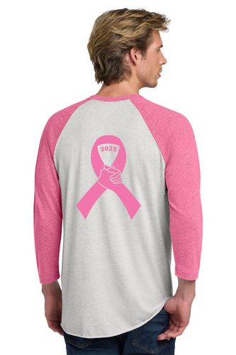 Next Level Apparel® Adult Tri-Blend 3/4-Sleeve Raglan Tee image thumbnail