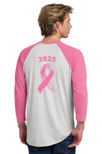 Next Level Apparel® Adult Tri-Blend 3/4-Sleeve Raglan Tee image thumbnail