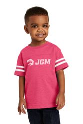 Image of Rabbit Skins™ Toddler Football Fine Jersey Tee