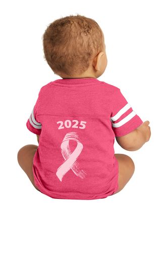 Rabbit Skins™ Infant Football Fine Jersey Bodysuit image thumbnail