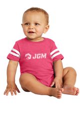 Image of Rabbit Skins™ Infant Football Fine Jersey Bodysuit