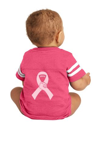 Rabbit Skins™ Infant Football Fine Jersey Bodysuit image thumbnail