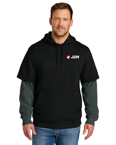 CornerStone® Tough Fleece Layered Hoodie image thumbnail