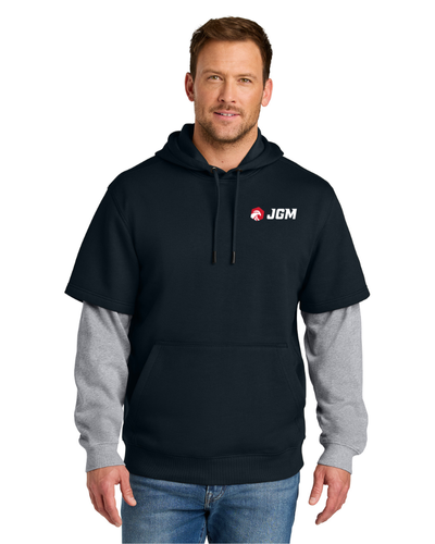 CornerStone® Tough Fleece Layered Hoodie image thumbnail
