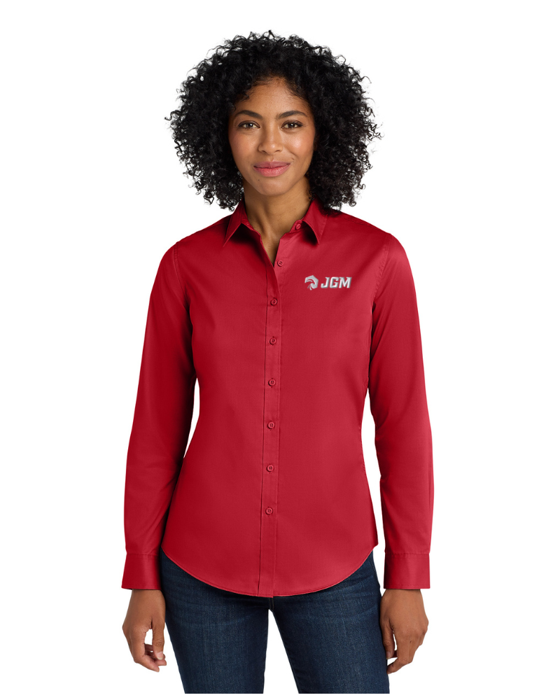 Port Authority® Women's SuperPro™ Twill Shirt primary image
