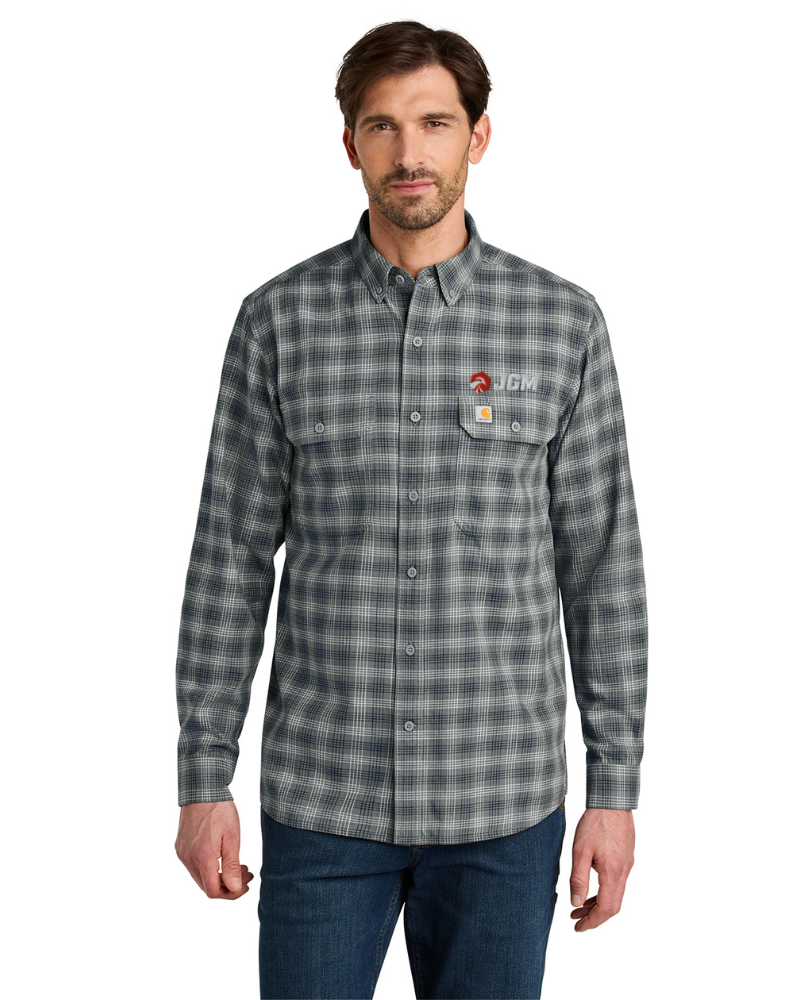 Carhartt® Rugged Flex® Plaid Long Sleeve Shirt primary image