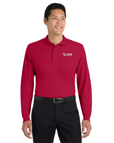 Port Authority® Silk Touch™ Long Sleeve Polo image thumbnail