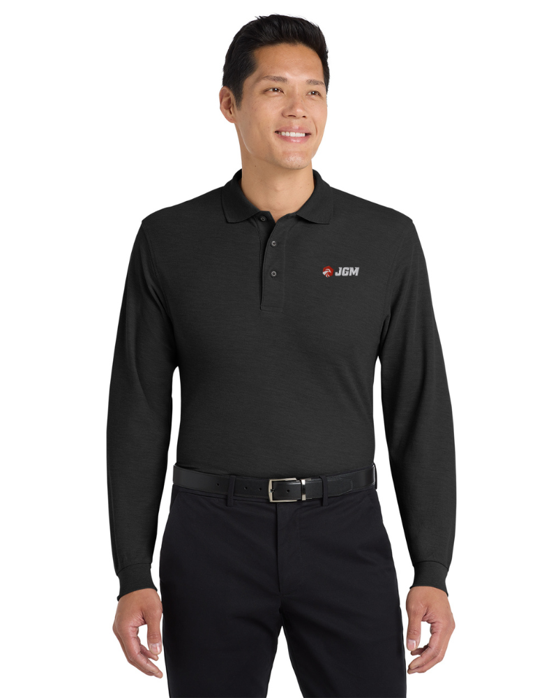 Port Authority® Silk Touch™ Long Sleeve Polo primary image