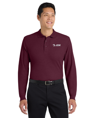 Port Authority® Silk Touch™ Long Sleeve Polo image thumbnail