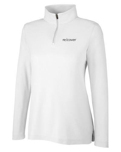Ladies Recover 1/4 Zip Pique Pullover image thumbnail