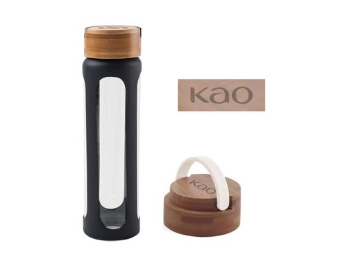 Bali Bamboo Glass Bottle  25 oz. image thumbnail