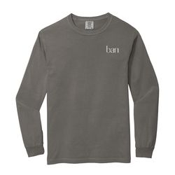 Image of Ban Comfort Colors®  Long Sleeve Tee
