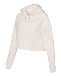 Image of Ladies Lightweight Cropped Hoodie