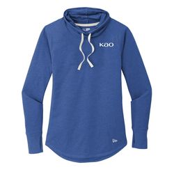 Image of New Era Ladies Sueded Cotton Blend Cowl Neck