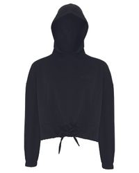 Image of Ladies Cropped Hoodie