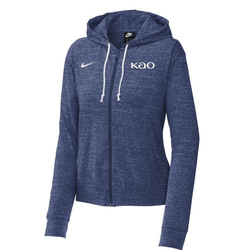 Ladies Nike Gym Vintage Full-Zip Hoodie image thumbnail
