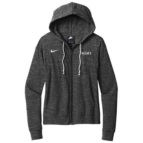 Ladies Nike Gym Vintage Full-Zip Hoodie image thumbnail