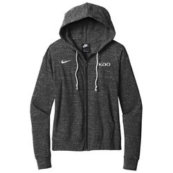 Image of Ladies Nike Gym Vintage Full-Zip Hoodie