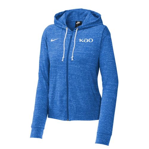 Ladies Nike Gym Vintage Full-Zip Hoodie image thumbnail