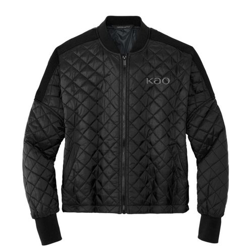 Ladies Boxy Quilted Jacket image thumbnail