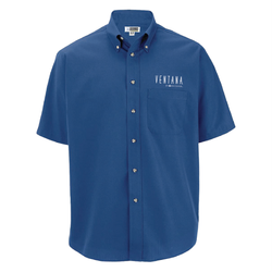 Image of Ventana Men's Edwards Easy Care Poplin - 061 FRENCH BLUE