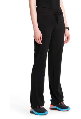Women's Infinity Straight Leg Drawstring Pant - BLACK image thumbnail