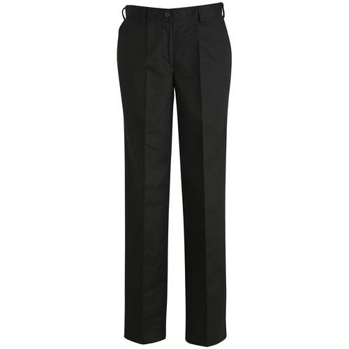 Women's Edwards Utility Chino Flat Front Pant - 010 BLACK image thumbnail
