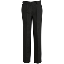 Image of Women's Edwards Utility Chino Flat Front Pant - 010 BLACK