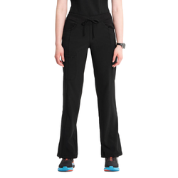 Image of Women's Infinity Straight Leg Drawstring Pant - BLACK