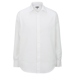 Image of Men's Edwards Cafe Batiste Shirt - 000 WHITE