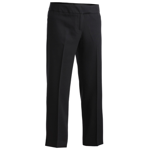 Women's Edwards Hospitality Flat Front Pant - 010 BLACK image thumbnail