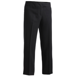 Image of Women's Edwards Hospitality Flat Front Pant - 010 BLACK