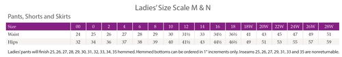 Women's Edwards Hospitality Flat Front Pant - 010 BLACK image thumbnail