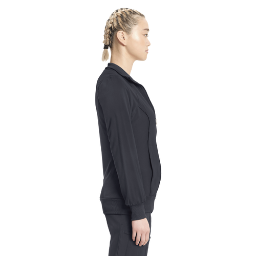 Ventana Women's Infinity Zip Front Jacket - PEWTER image thumbnail