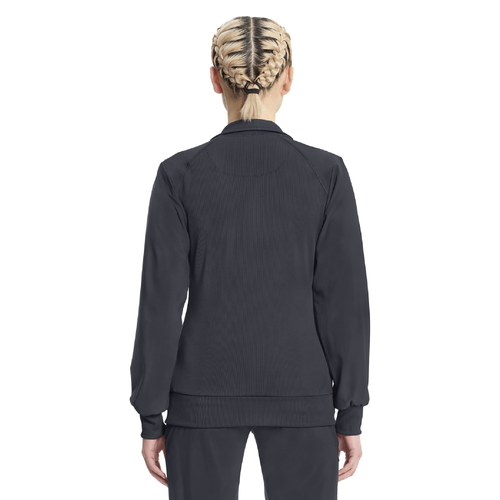 Ventana Women's Infinity Zip Front Jacket - PEWTER image thumbnail