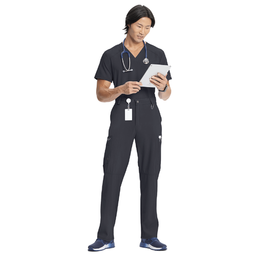 Men's Infinity Fly Front Pant - PEWTER image thumbnail